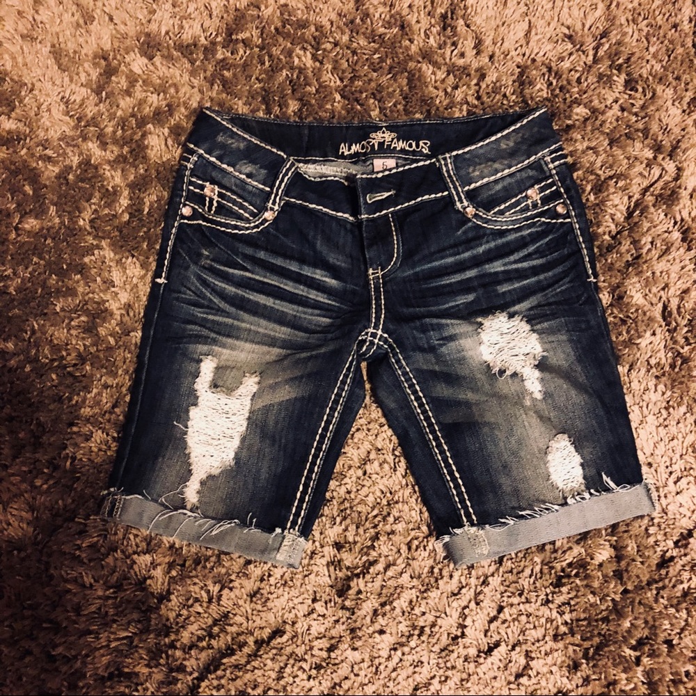jean shorts